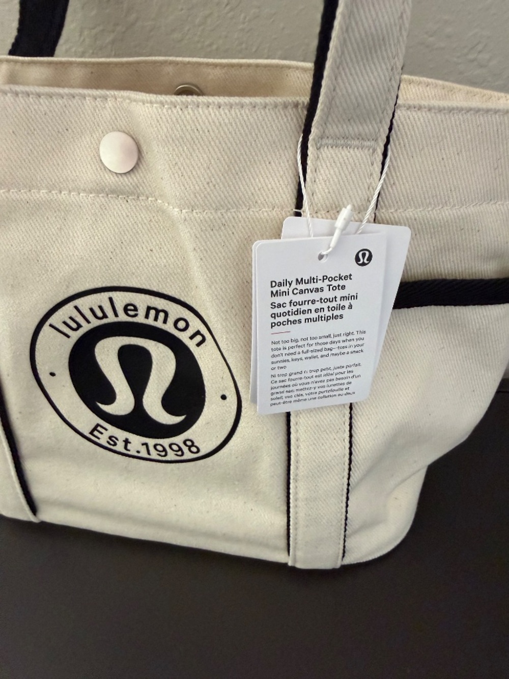 lululemon mini canvas tote bag - Picture 2 of 3